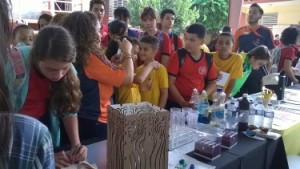 Children learning about Science